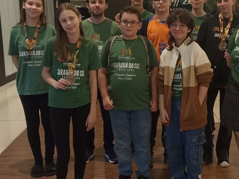 Nossos alunos marcaram presença no Torneio IRT do Clube de Xadrez de Blumenau